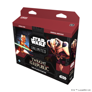 preventa star wars unlimited twilight of the republic two player starter español