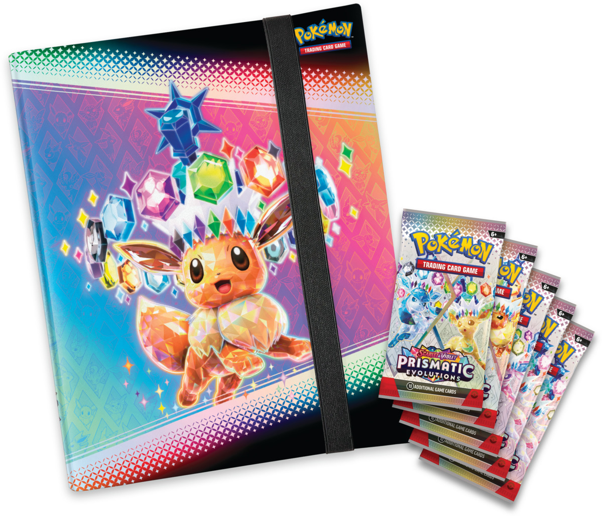 [preventa 17/01/25] scarlet & violet prismatic evolutions binder collection inglés
