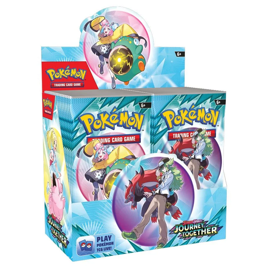 [PREVENTA 28-03-25] Pokémon TCG Scarlet & Violet – Journey Together Booster Display Inglés